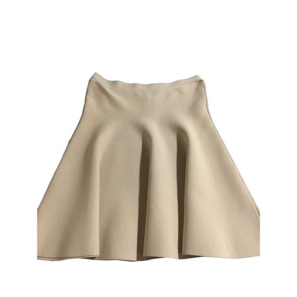 BCBGMAXAZRIA Ingrid Aline Skater Skirt XSmall Bare Pink - Picture 4 of 6